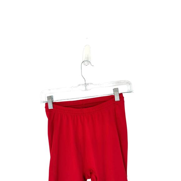 Brooks Women's Red Running Athletic Stretch Nylon Sprinter Tights Shorts Medium - Picture 6 of 10